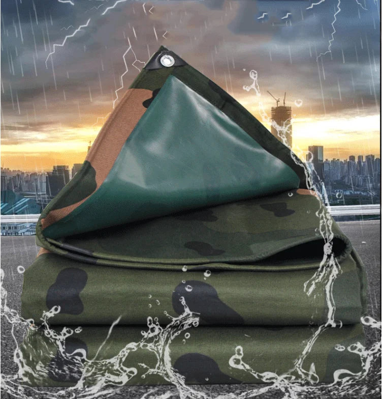 Wholesale Customized 0.35mm Camouflage PVC Truck Tarpaulin