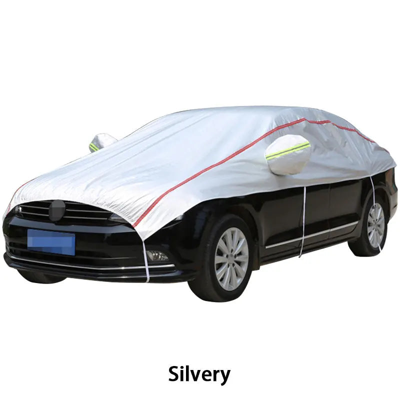 Wholesale Custom Oxford Cloth Half Car Waterproof Sunshade Cover