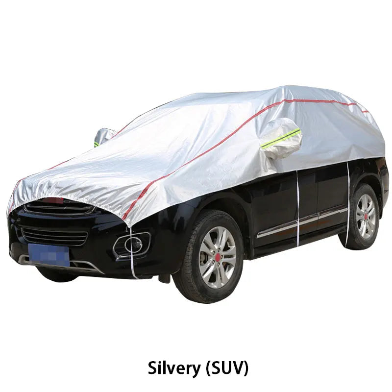Wholesale Custom Oxford Cloth Half Car Waterproof Sunshade Cover