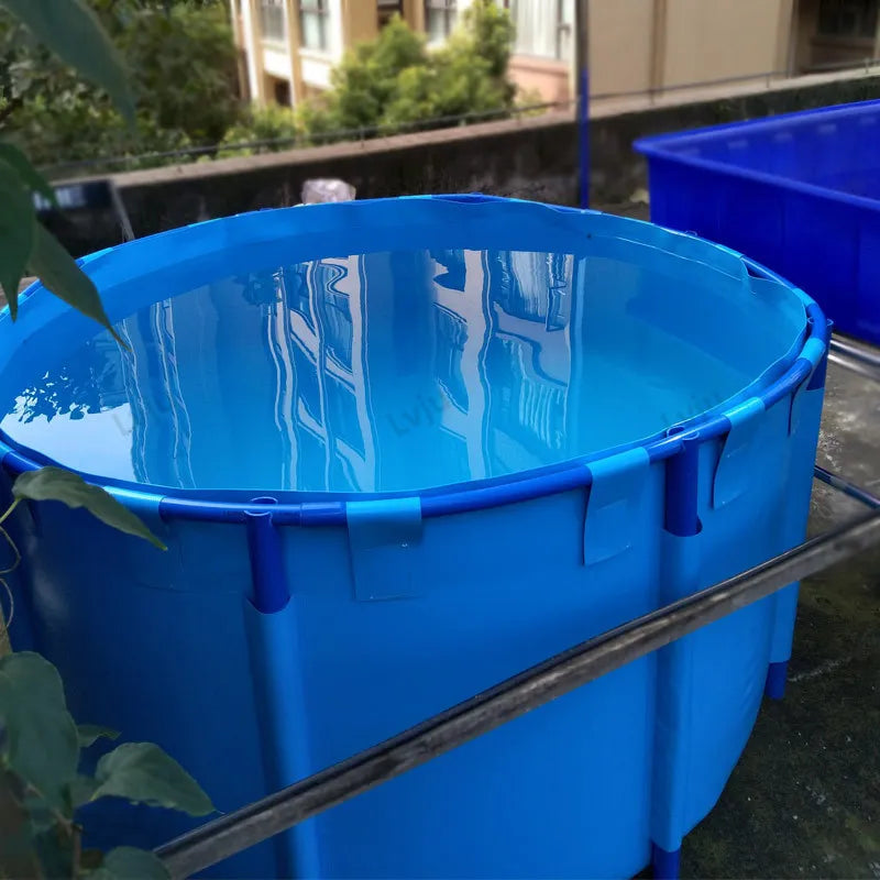 Wholesale Custom PVC Fish Pond 1700 Liters Diameter 150cm x Height 100cm