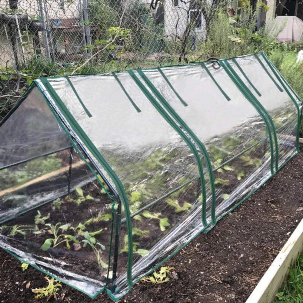 270x90x90cm Greenhouse with PVC Transparent Plant Cover and Frame for Indoor Outdoor Gardens Vegetable Plant Seeds Growing
