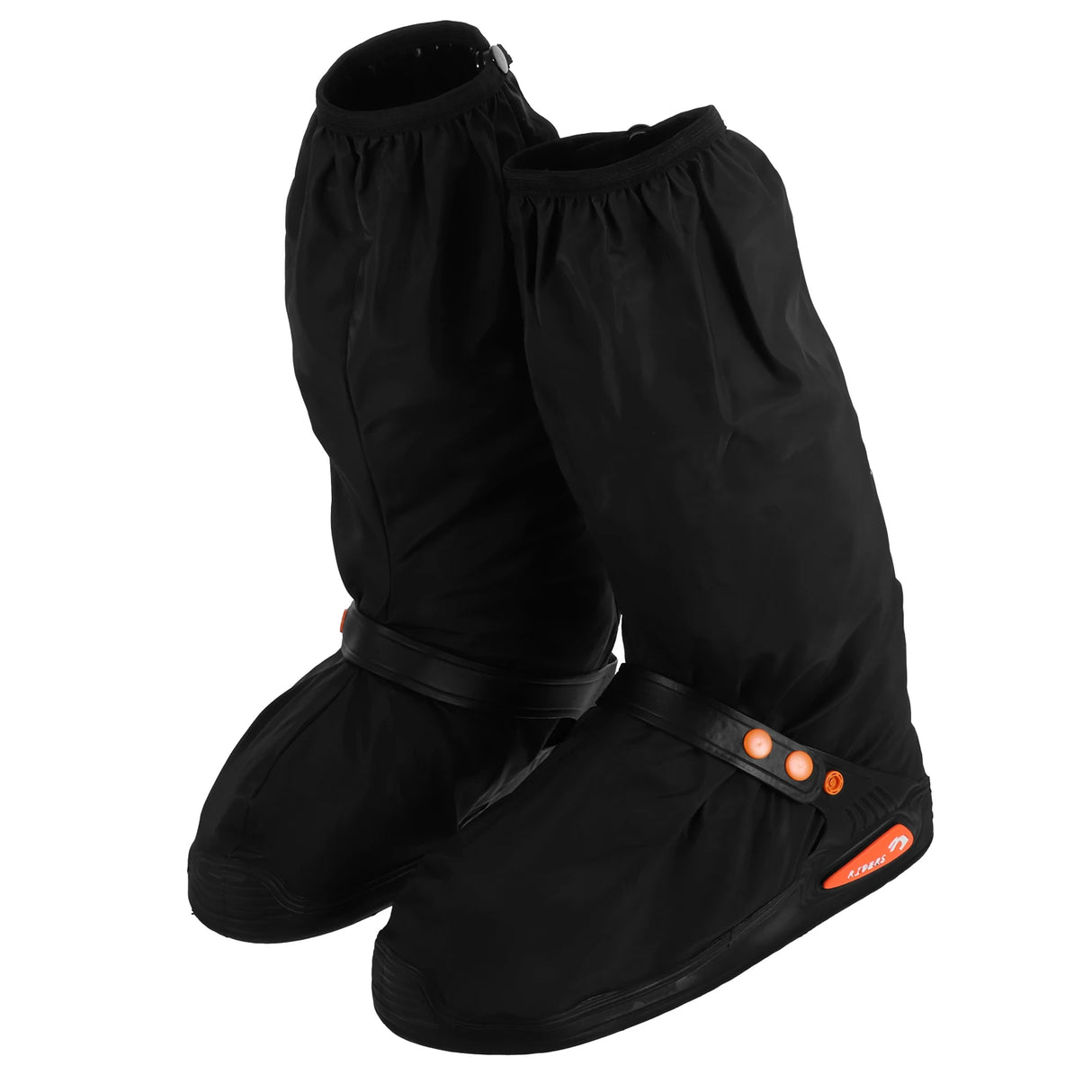 Wholesale Customized Adult Rainproof Shoe Covers Black PVC