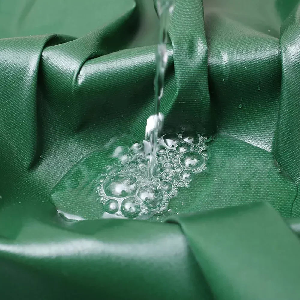 PVC Tarpaulin Rainproof Cloth Shade Sails 400g/㎡ Tent Garden Plant Canopy Truck Canopy Outdoor Waterproof Shading Sail Sunshade