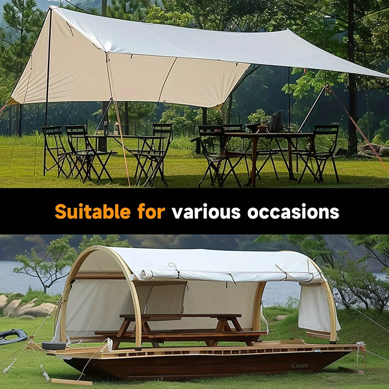 Wholesale Custom PE Waterproof White Sunshade