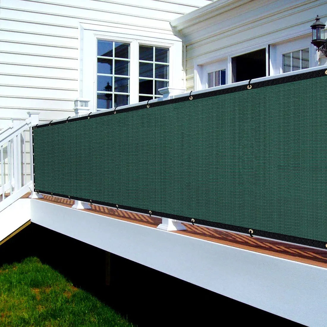 Wholesale Custom Outdoor Dark Green Fence