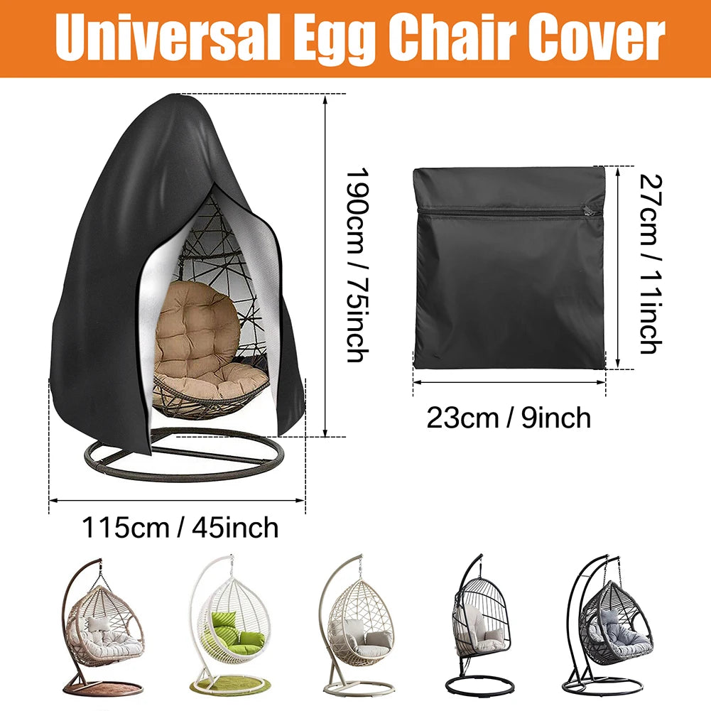Wholesale Custom Hanging Chair Egg Chair 210D Dust Cover