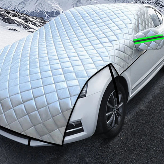 Wholesale Customized Car Half Cover Sunshade Waterproof Dustproof Frostproof