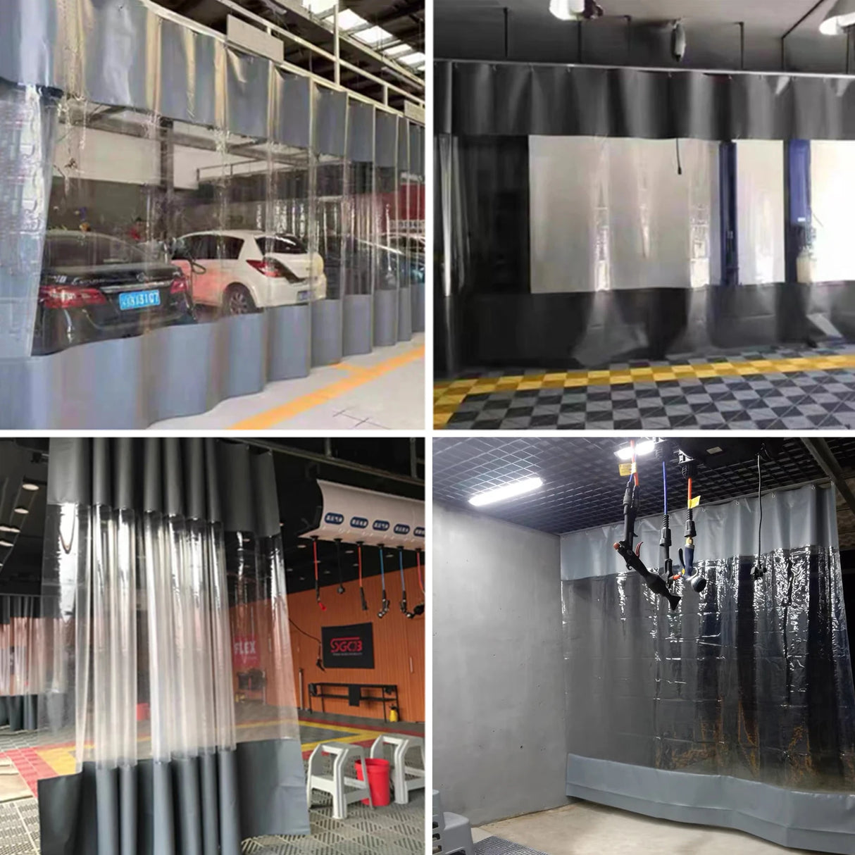 Wholesale Custom PVC Transparent Porch Waterproof Fabric