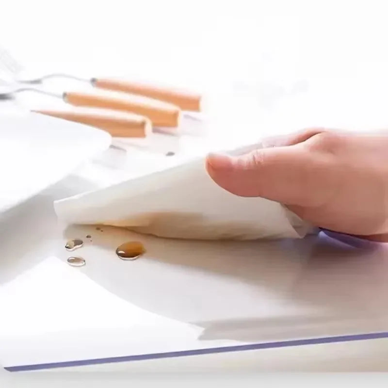 Wholesale Custom 1.5MM PVC Transparent Tablecloth