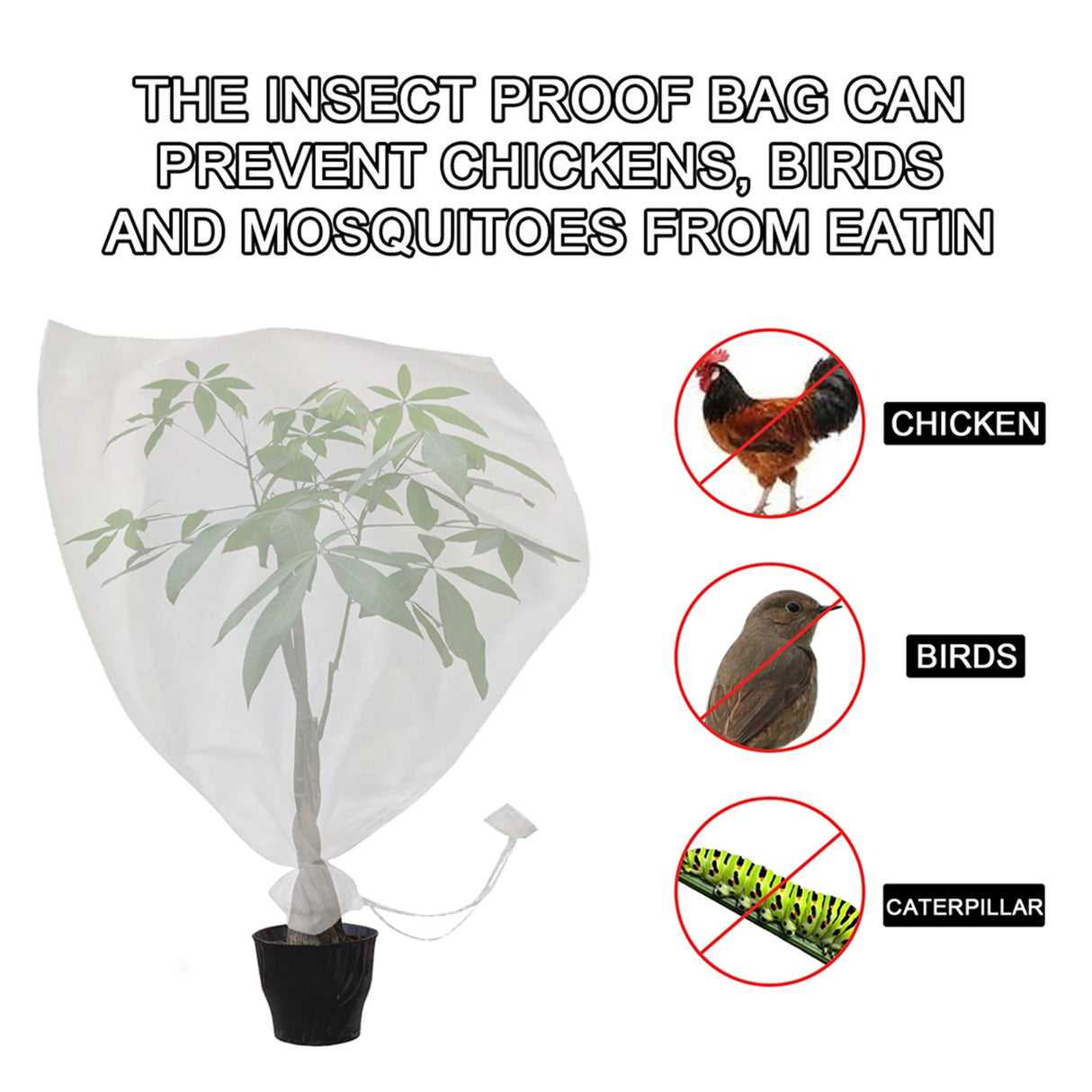 Garden Plant Covers Fruits Netting Insect Bird Barrier Mesh Protection Netting Covers for Vegetables Flower supports care