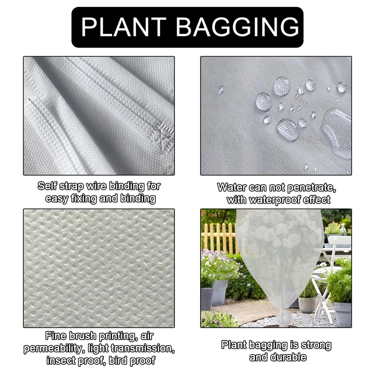 Garden Plant Covers Fruits Netting Insect Bird Barrier Mesh Protection Netting Covers for Vegetables Flower supports care