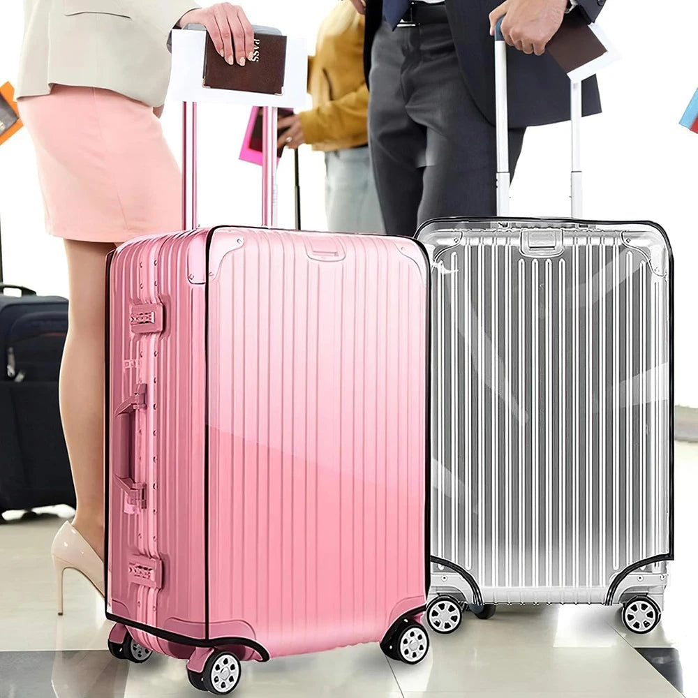Wholesale Custom Transparent PVC Luggage Cover