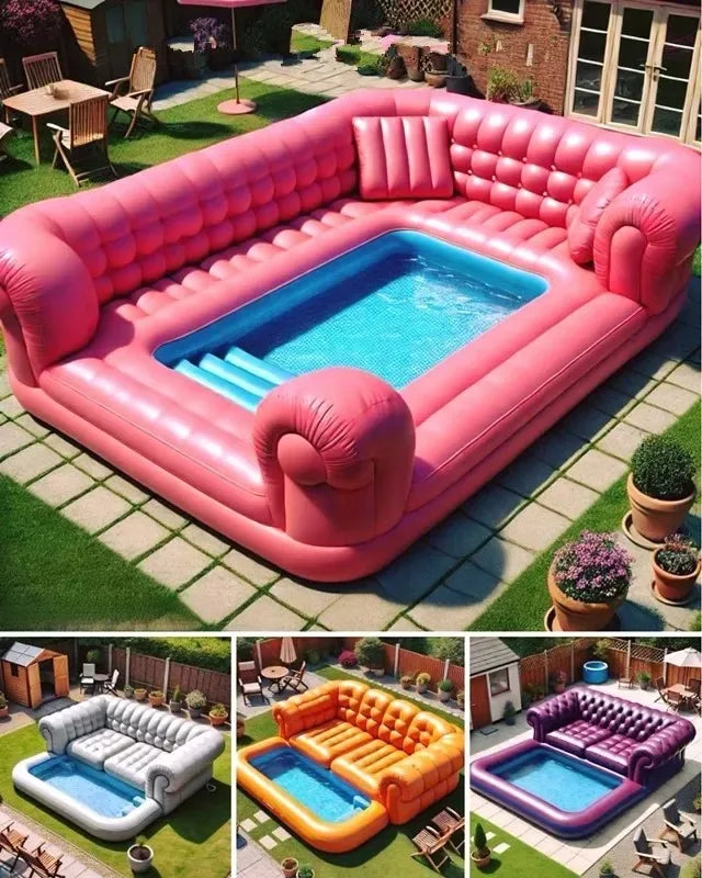 Wholesale Custom PVC Large Inflatable Sofa Pool