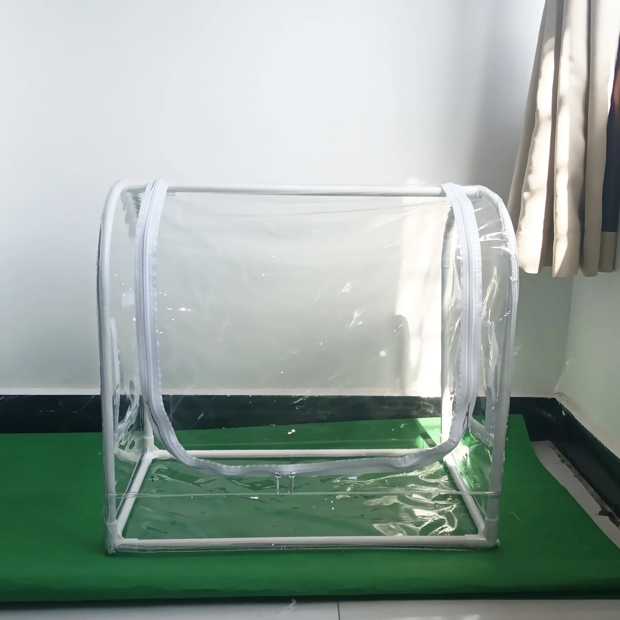 Portable PVC Greenhouse Cover Easy Assembly Plant Mini Growth Greenhouse Heat Insulation for Outdoor Balcony Garden