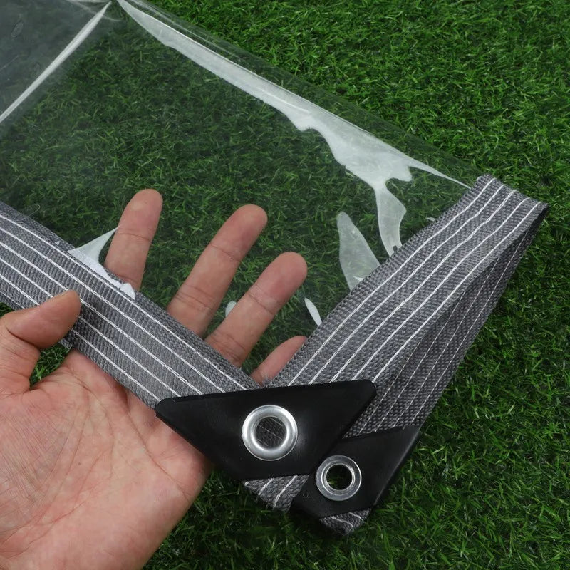 Wholesale Custom PVC Transparent Balcony Windproof and Waterproof Fence