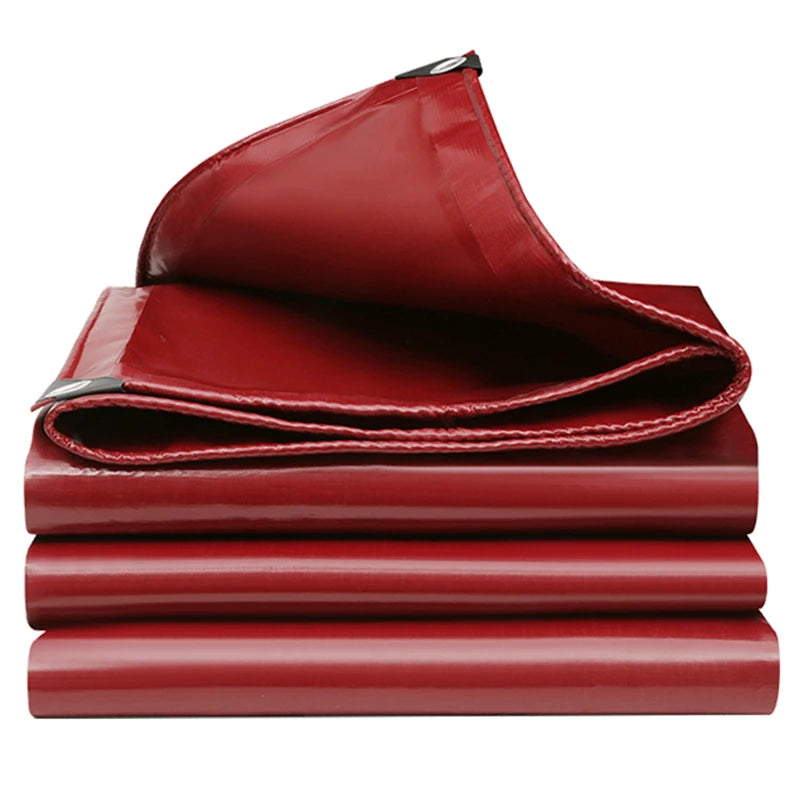 Wholesale Custom Red Thickened Canvas PVC Waterproof Fabric