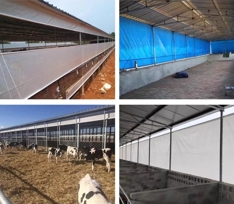 Wholesale Custom PVC Transparent Porch Waterproof Fabric