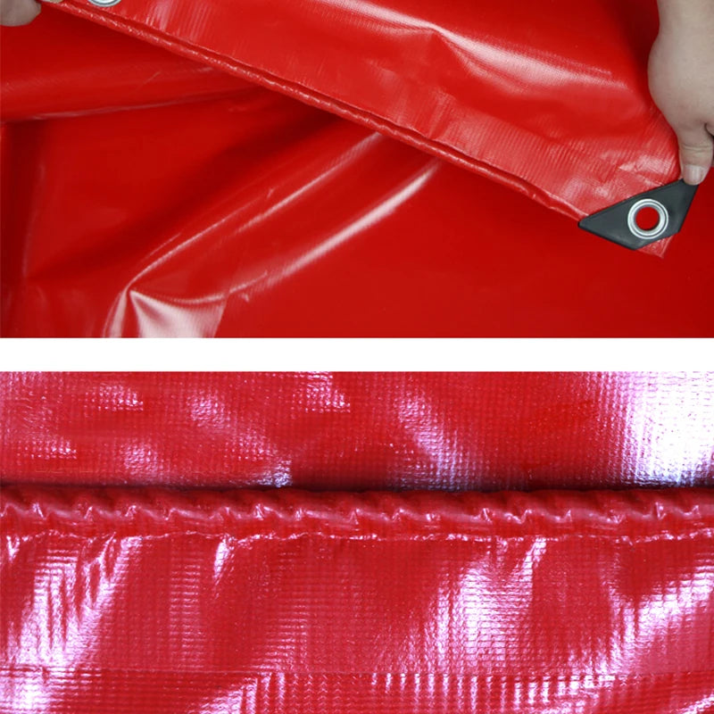 Wholesale Customization Red Zippered Waterproof Curtain for Car Wash