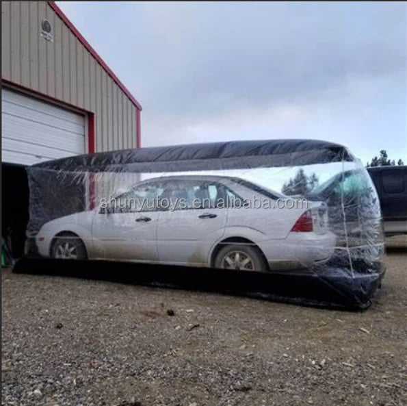 Wholesale Customized Blue PVC Inflatable Car Cover Anti Hail