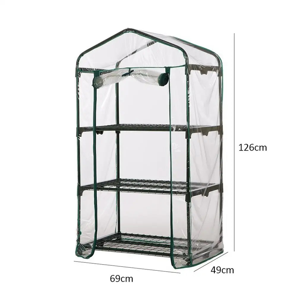 Outdoor Gardening Large Greenhouses Cover Household Plant Greenhouse PVC Mini Garden Greenhouse Cover Frame Not Included
