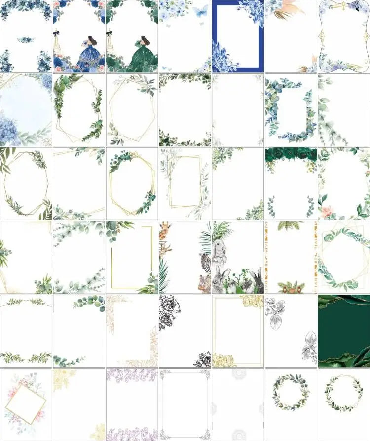 10PCS Transparent PVC Acrylic Pvc Invitation Card Fancy Elegant Cheap Personalize Wedding Cards