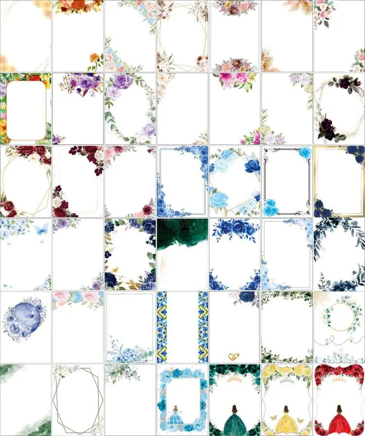 10PCS Transparent PVC Acrylic Pvc Invitation Card Fancy Elegant Cheap Personalize Wedding Cards