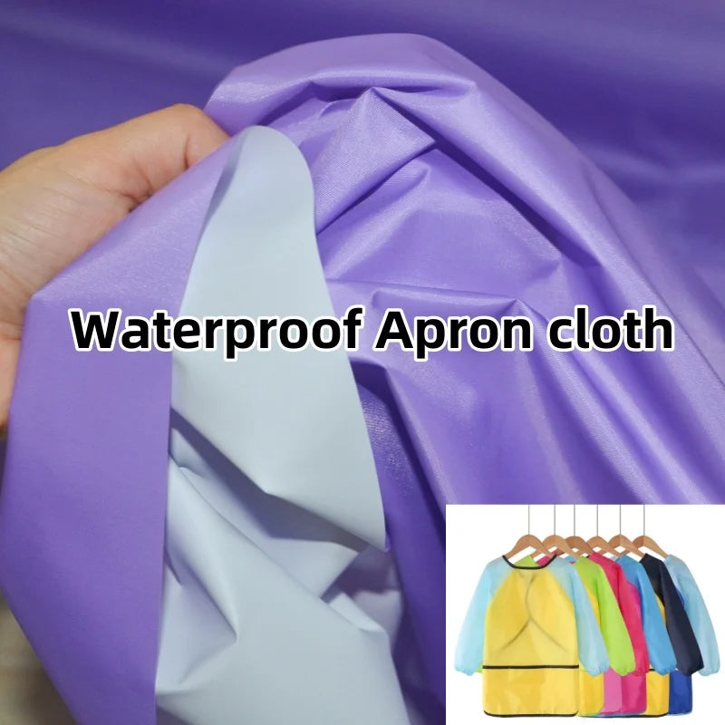 Wholesale Custom PVC Lightweight Waterproof Apron Dustproof Clothing Fabric