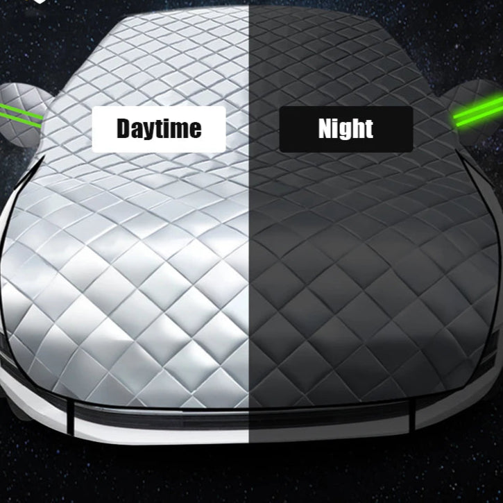 Wholesale Customized Car Half Cover Sunshade Waterproof Dustproof Frostproof