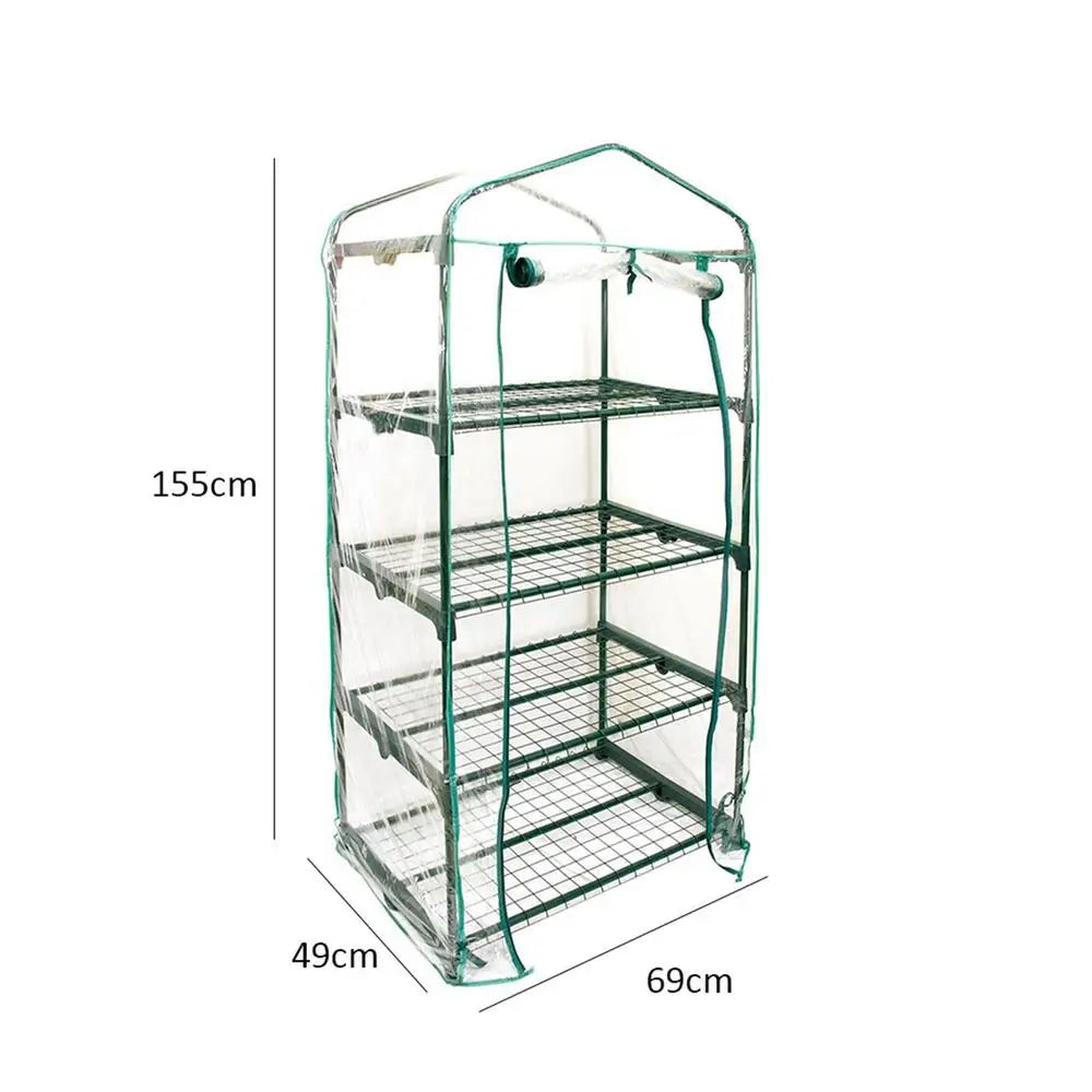 Outdoor Gardening Large Greenhouses Cover Household Plant Greenhouse PVC Mini Garden Greenhouse Cover Frame Not Included