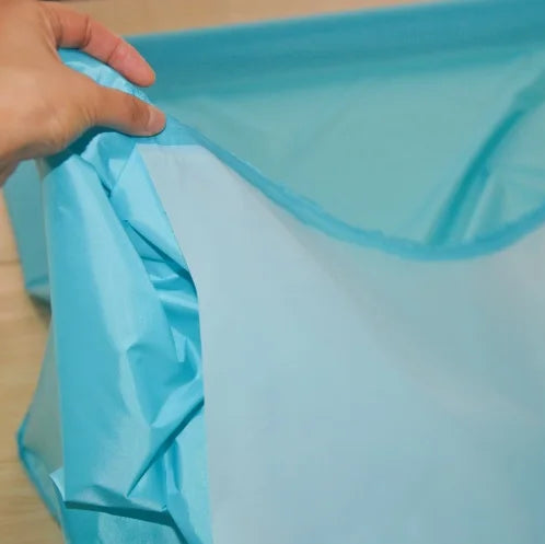 Wholesale Custom PVC Lightweight Waterproof Apron Dustproof Clothing Fabric