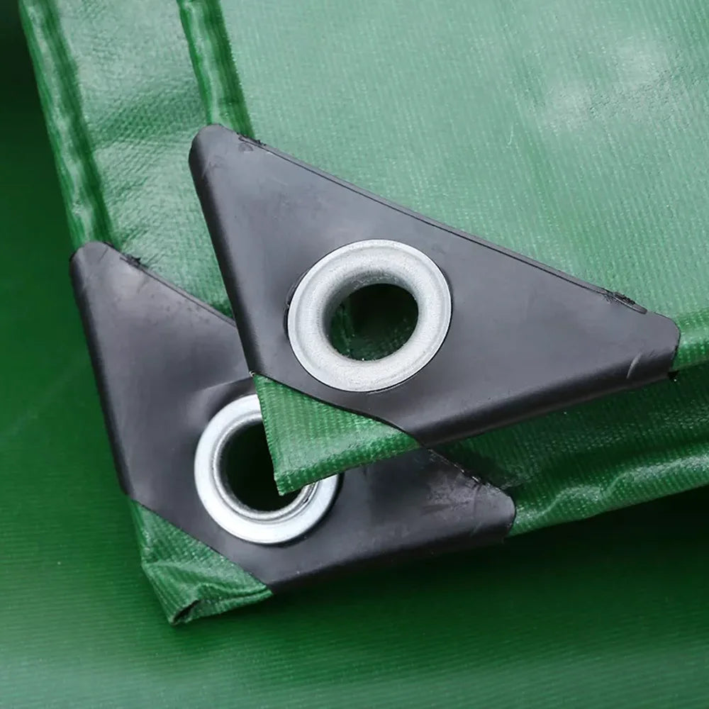 PVC Tarpaulin Rainproof Cloth Shade Sails 400g/㎡ Tent Garden Plant Canopy Truck Canopy Outdoor Waterproof Shading Sail Sunshade