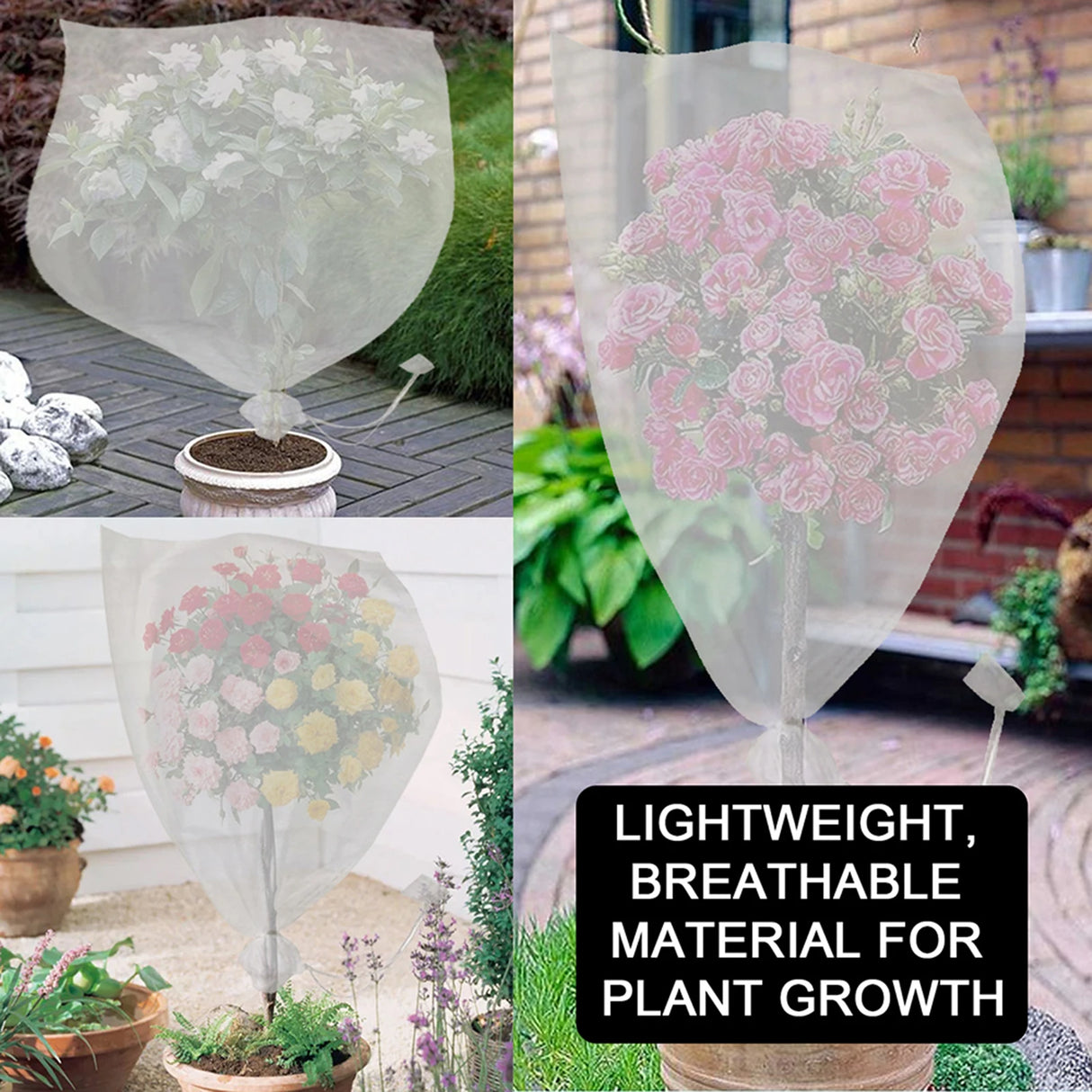 Garden Plant Covers Fruits Netting Insect Bird Barrier Mesh Protection Netting Covers for Vegetables Flower supports care