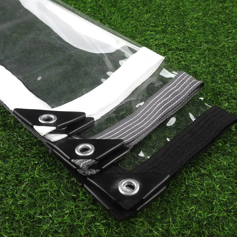 Wholesale Custom PVC Transparent Balcony Windproof and Waterproof Fence