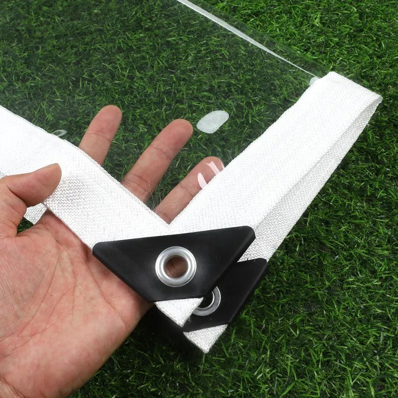 Wholesale Custom PVC Transparent Balcony Windproof and Waterproof Fence