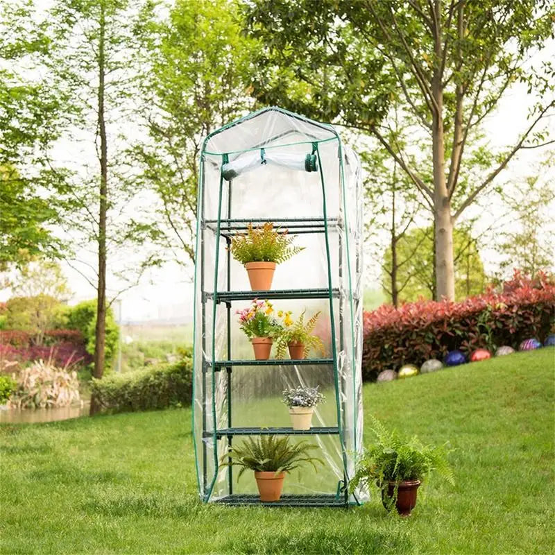 Outdoor Gardening Large Greenhouses Cover Household Plant Greenhouse PVC Mini Garden Greenhouse Cover Frame Not Included