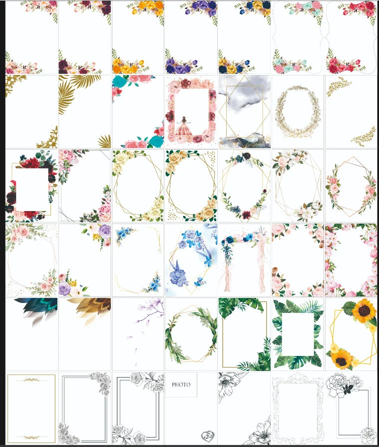 10PCS Transparent PVC Acrylic Pvc Invitation Card Fancy Elegant Cheap Personalize Wedding Cards