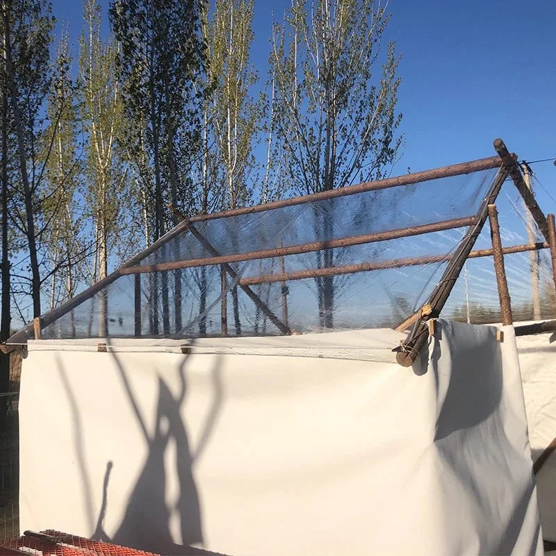 Wholesale Custom PVC Transparent Balcony Windproof and Waterproof Fence