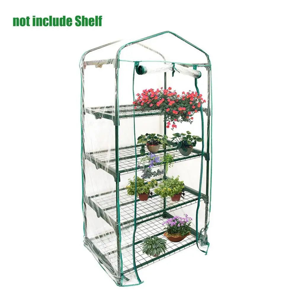 Outdoor Gardening Large Greenhouses Cover Household Plant Greenhouse PVC Mini Garden Greenhouse Cover Frame Not Included