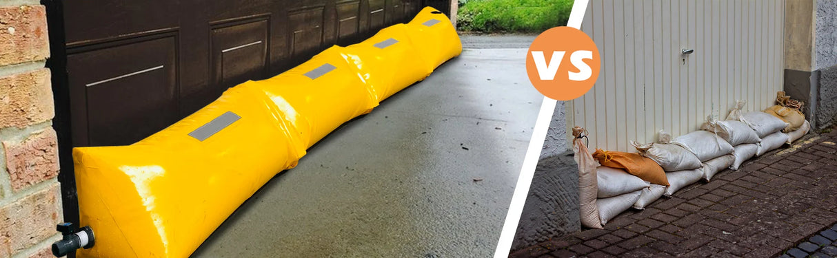Wholesale Custom Anti Flood Hose Foldable Water Barrier PVC Tarpaulin