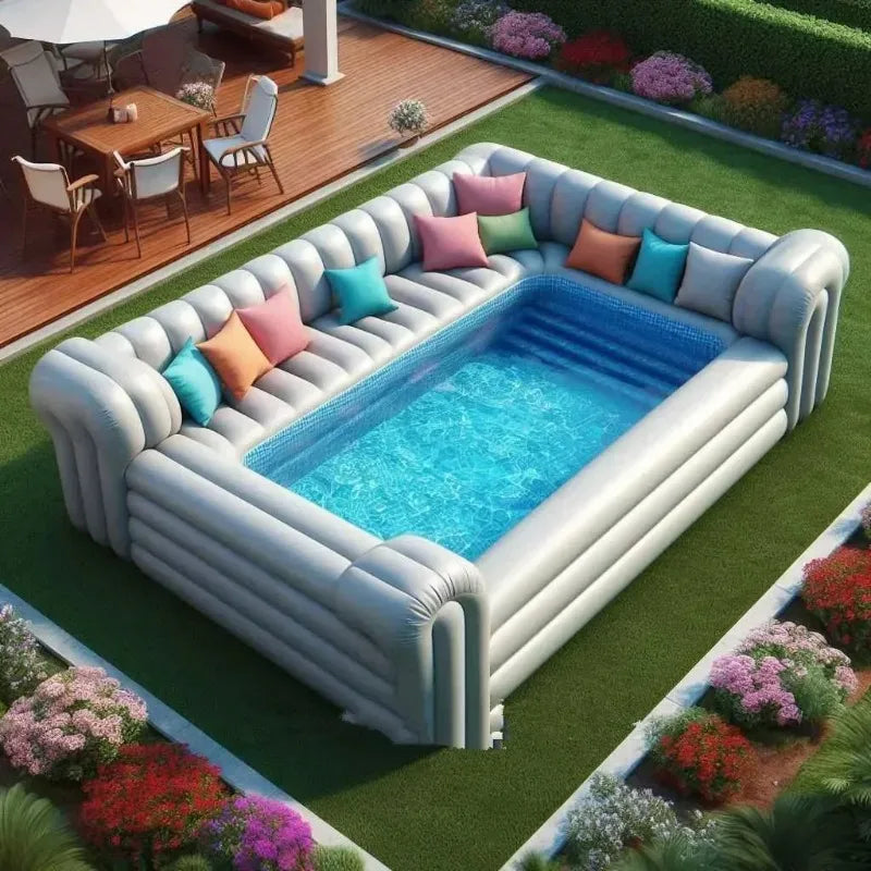 Wholesale Custom PVC Large Inflatable Sofa Pool