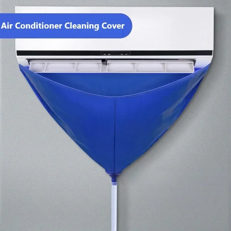 Wholesale Custom PVC Air Conditioner Cleaning Cover with Water Pipe