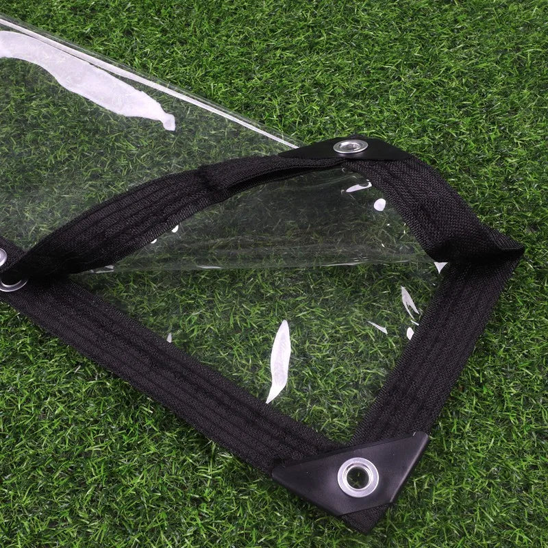 Wholesale Custom PVC Transparent Balcony Windproof and Waterproof Fence