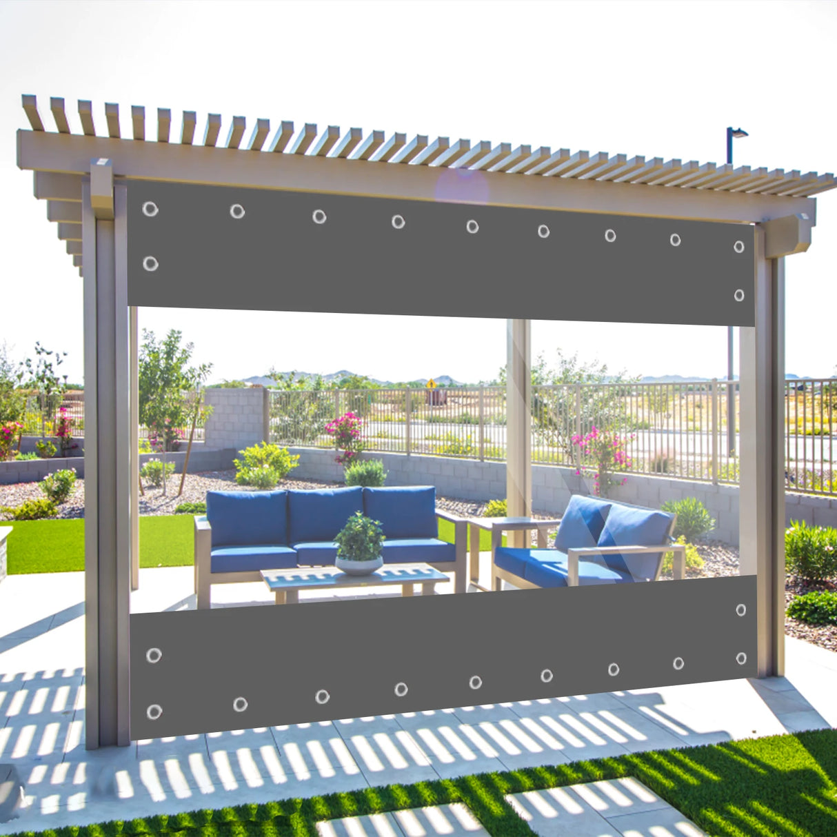 Wholesale Custom PVC Transparent Porch Waterproof Fabric