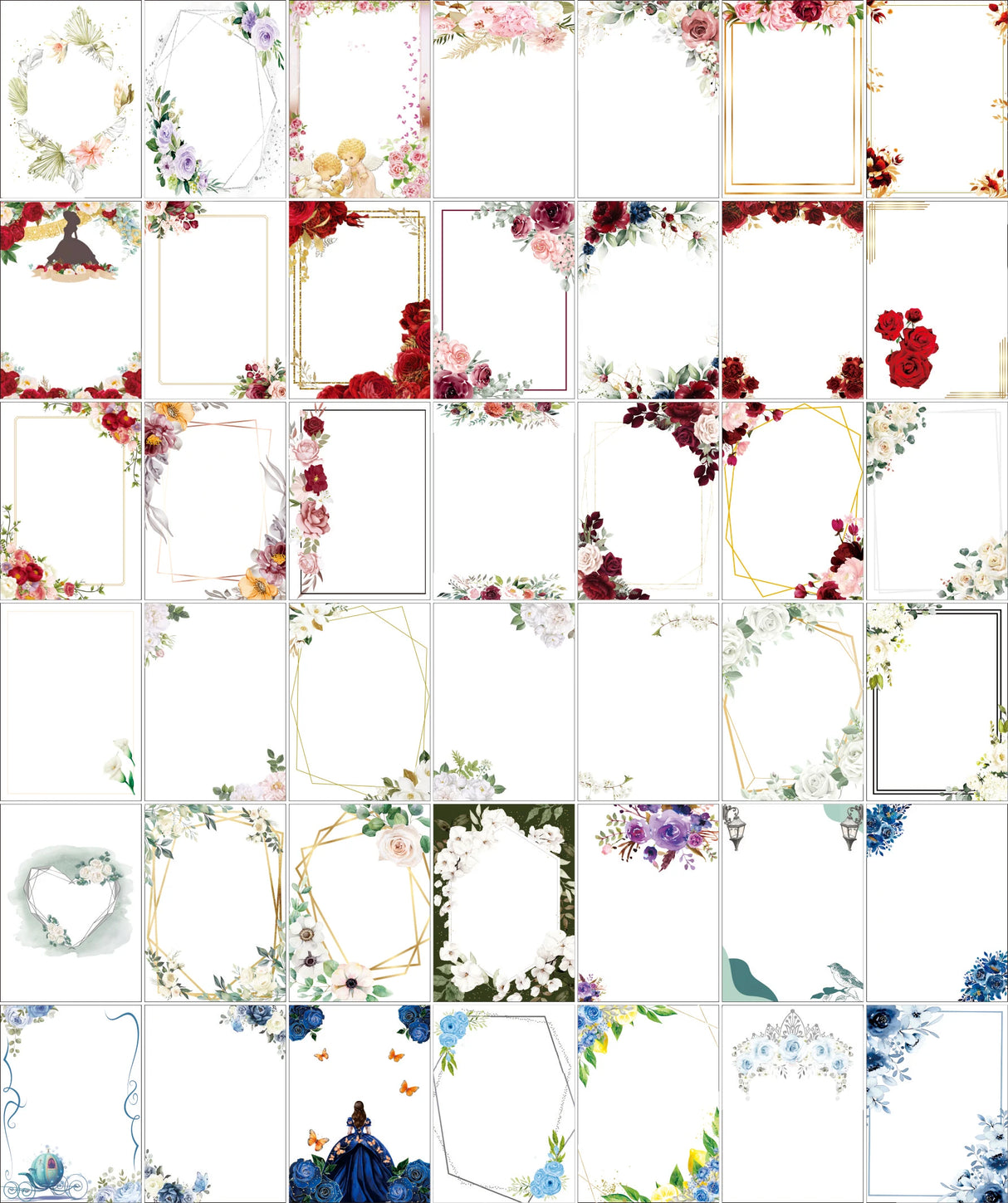 10PCS Transparent PVC Acrylic Pvc Invitation Card Fancy Elegant Cheap Personalize Wedding Cards