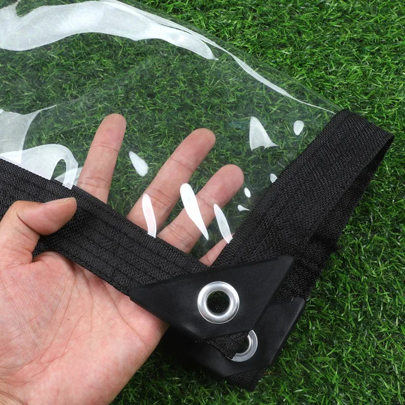 Wholesale Custom PVC Transparent Balcony Windproof and Waterproof Fence