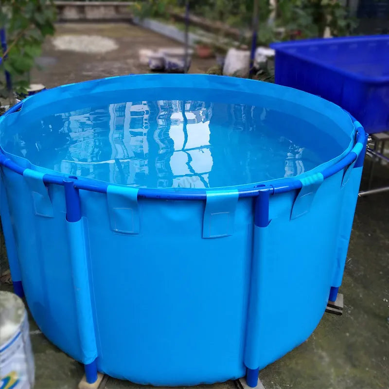 Wholesale Custom PVC Fish Pond 1700 Liters Diameter 150cm x Height 100cm