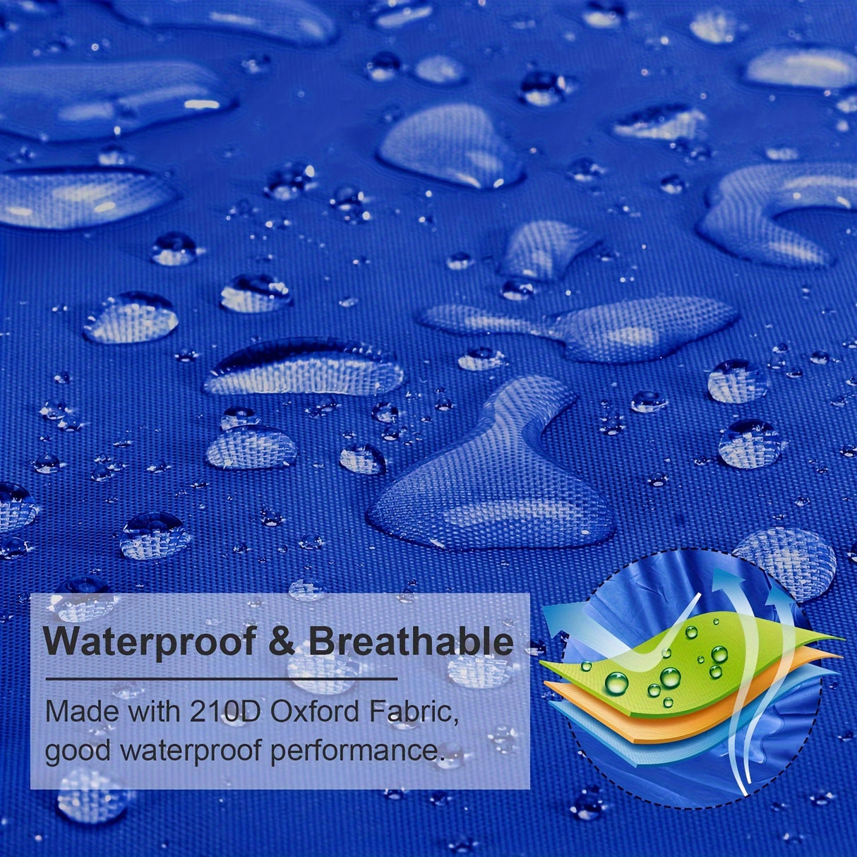 Wholesale Custom Waterproof Heavy Duty 210D Oxford Cloth Trailer Boat Cover