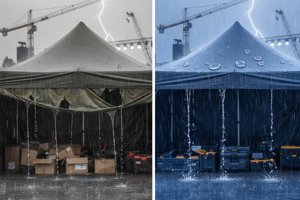 What is PVC Fabric Made Of? A Simple Guide to Coated and Laminated Materials for Tent Covers