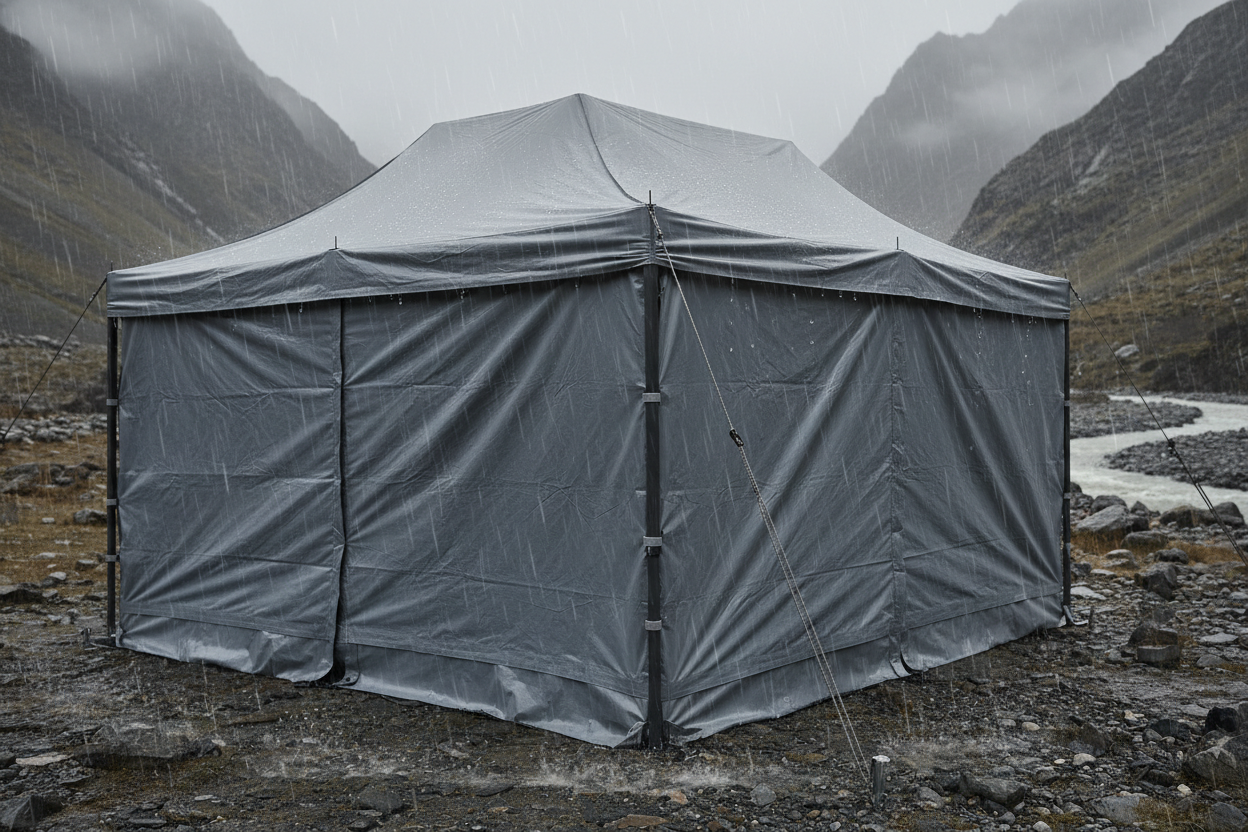 The Complete Guide to Fabrics for Your Outdoor Canopy Tent: From PVC to Coated Mesh