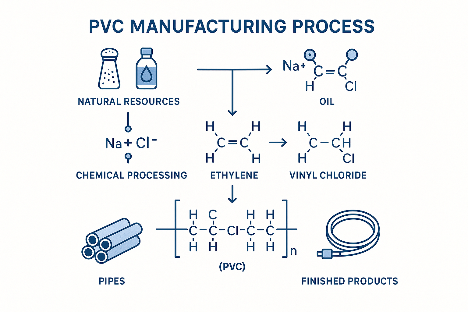 How is PVC Plastic Made? A Complete Guide from Raw Materials to ...